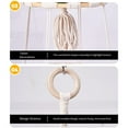 thumbnail image 2 of Guardoinrt Cotton Rope Storage Basket Keeps Kitchen mesh storage basket Items Organized Home And Decoration Storage In Kitchen, 2 of 6