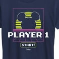 thumbnail image 3 of Disney - Player 1 Start  - Women's Short Sleeve Graphic T-Shirt, 3 of 5