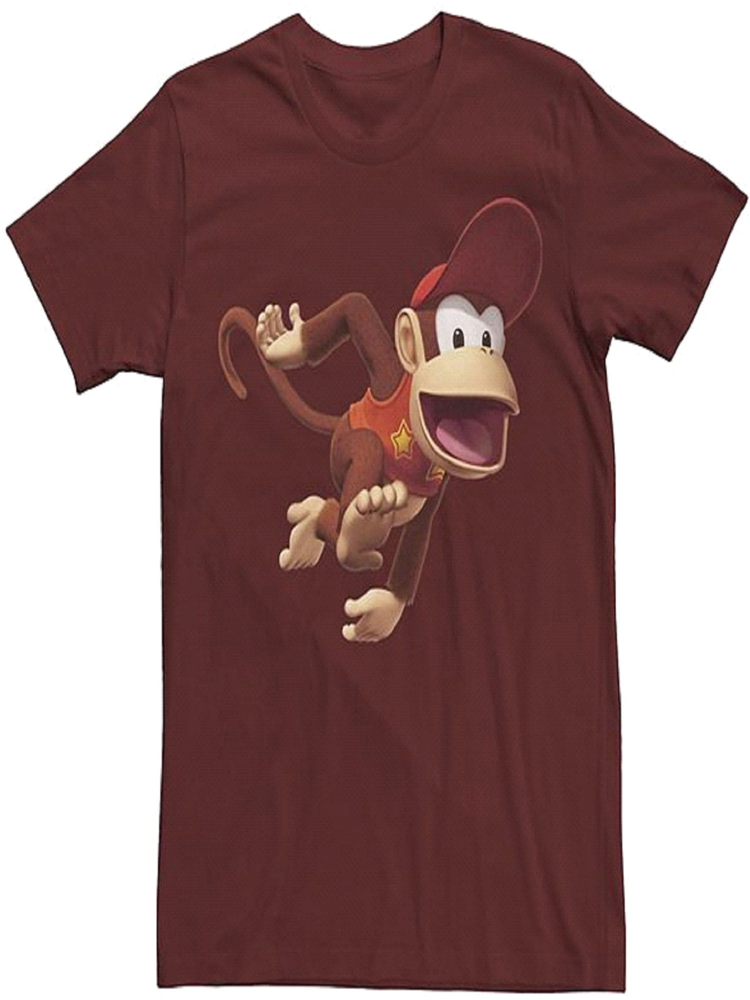 Donkey Kong & Diddy Kong Kids Girls Boys Youth Video Game Unisex Short T-Shirt 