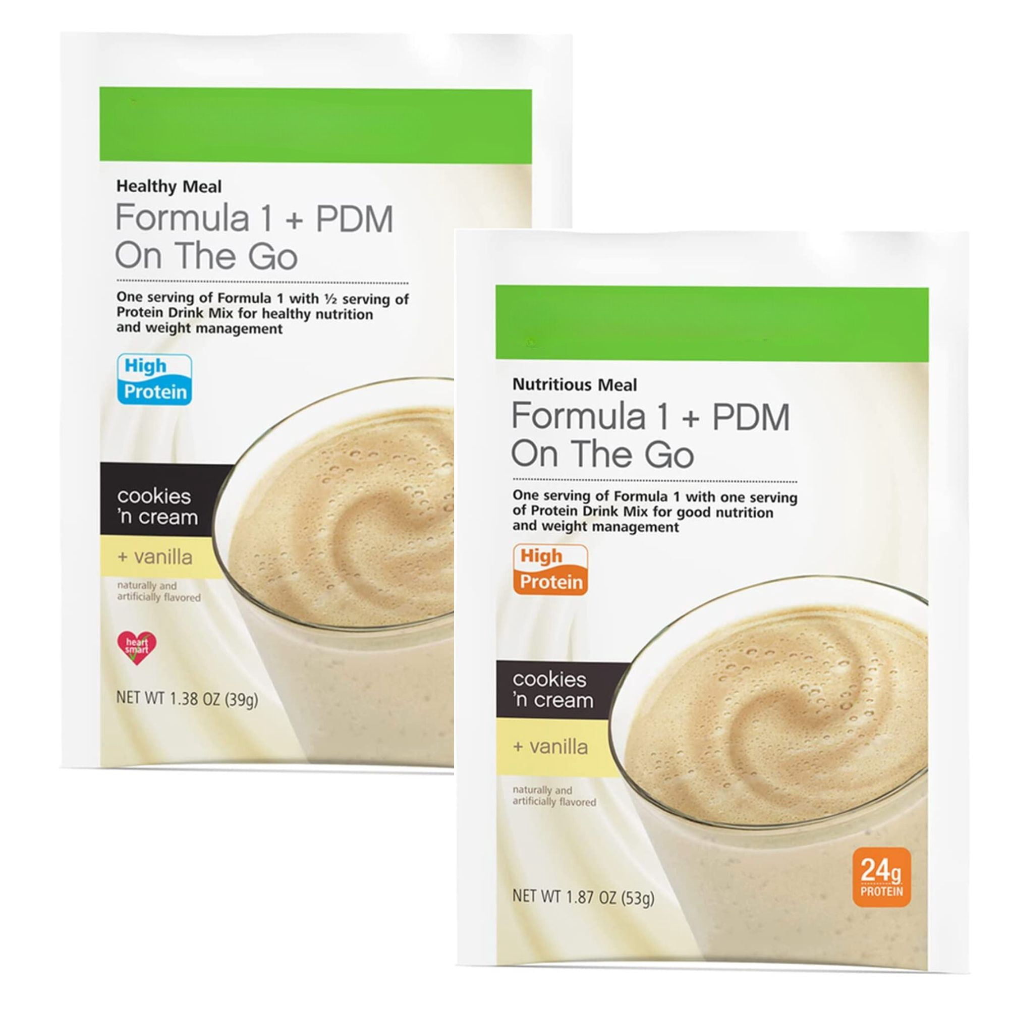 Herba life. Formula 1 + protein Drink Mix On-the-Go 24g Protein 