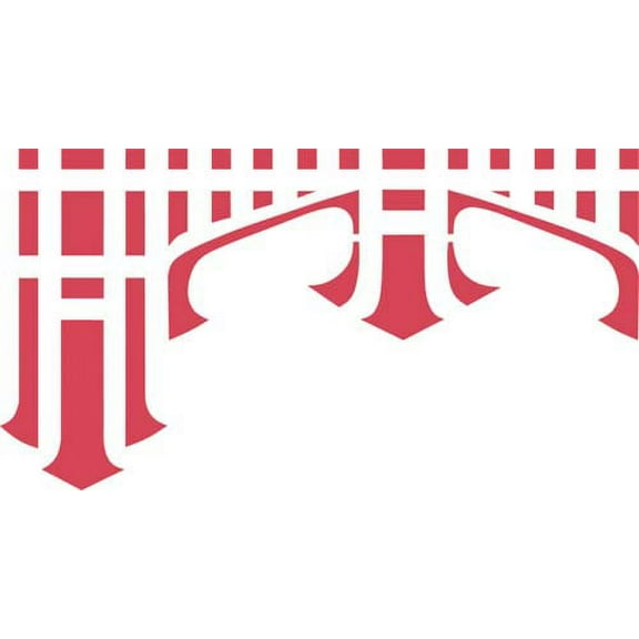 Art Deco Swag Wall Stencil Border 720 by Designer Stencils