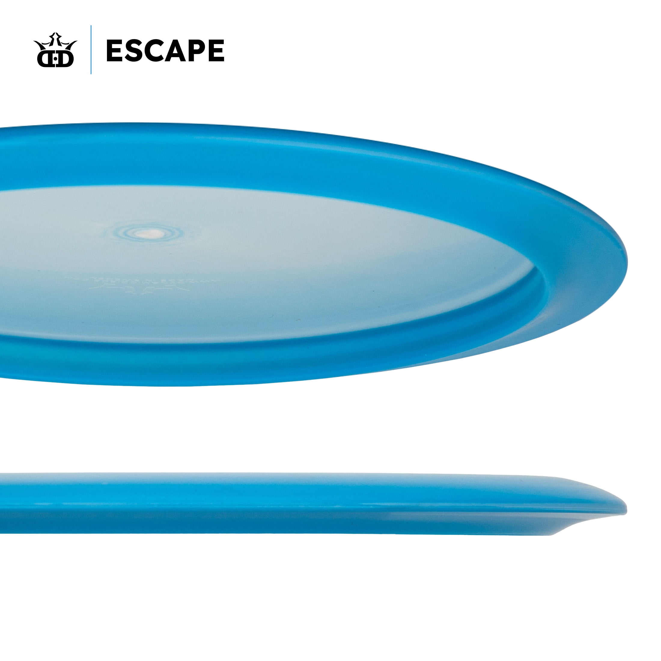 (2 pack) Dynamic Discs Prime Orbit Escape Plastic Disc Golf Fairway Driver - Blue
