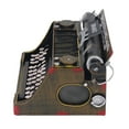 thumbnail image 4 of Retro Typewriter, Classic Manual Typewriter Model, Retro Retro Typewriter Decoration Solid Fashion Retro Typewriter Model Props Black, 4 of 7