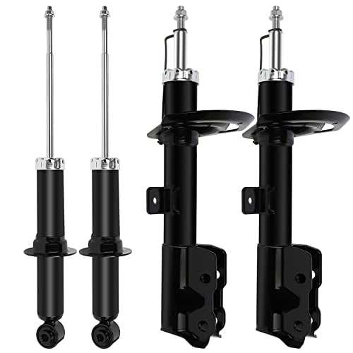 Shocks,SCITOO Front Rear Gas Struts Shock Absorbers Fit for 2007 2008 2009 2010 2011 2012 for Dodge Caliber,2007 2008 2009 2010 for Jeep Compass Patriot 334643 334642 341654 72401 Set of 4