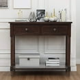 thumbnail image 3 of Harper & Bright Designs Console Table Sideboard Wooden Sofa Table with 2 Drawers and Bottom Shelf for Bedroom, 3 of 7