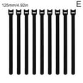 thumbnail image 1 of 50pcs Adhesive Fastener Tape Cable Ties Magic Hook Loop Stick Bulcker Belt Bundle Wire Line Strap Cord H4G7, 1 of 6
