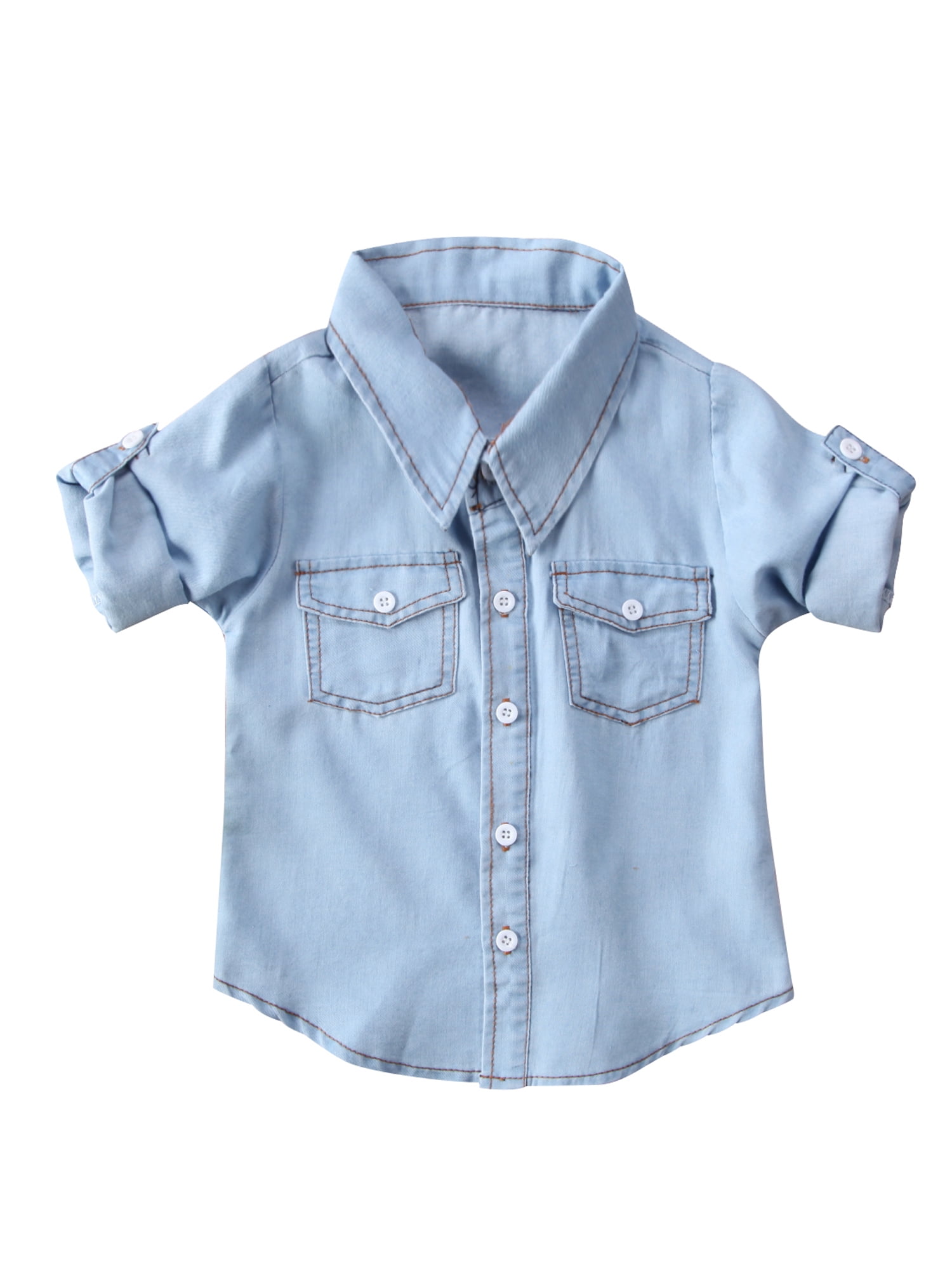 boys denim top