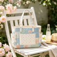 thumbnail image 6 of Quilted Tote Bag,Multi-Pocket Shoulder Bag Large Capacity Handbag for Women,Beach Shopping Bag for Travel and Daily Outings, 6 of 6