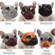 thumbnail image 2 of Bozal para perro, malla transpirable para perros de hocico corto, evita morder y ladrar Tomshoo Hocico de malla, 2 of 7