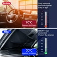 thumbnail image 3 of Car Windshield Sun Shade UV Rays and Heat Sun Visor Protector Foldable Reflector Windshields Umbrella, 3 of 6