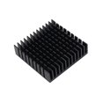 thumbnail image 1 of Solid CPU Aluminum Cooling Chip, Black Corrosion Resistance Heat Sink, For Electronic Components Router CPU IC Excellent Working 40x40x11MM, 1 of 6