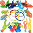 thumbnail image 1 of Beach pool party water toys Children's outdoor pool treasure hunt diving water DIY toy set, 1 of 1