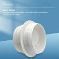 thumbnail image 2 of ZheElen Versatile Duct Hose Check Valve Wide Application And Sturdy For Long-lasting Regulation Plastic 80mmcheck valve 1Set, 2 of 6