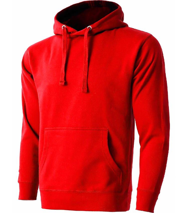 Men’s Heavyweight Casual Pullover Hoodie Sweatshirt with Front Pocket