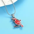thumbnail image 3 of Urn Necklace for Ashes - Red Cardinal Cremation Urn Necklace for Pet Keepsake Memorial Ash Pendant Jewelry for Women Men, 3 of 7