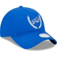 thumbnail image 3 of Women's New Era Royal Buffalo Bills Leaves 9TWENTY Adjustable Hat, 3 of 6