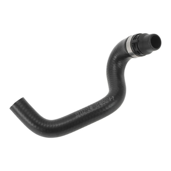 Unique Bargains Radiator Hose Heater Hose No.31465024 for Volvo XC90 2019 Black Rubber 1 Pc Coolant Pipe Good Sealing