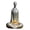 A L, variant on Dserhfy Japanese Iron Zazen Buddha Figurine Miniature Cast Iron Monk Statue Desktop Meditation Buddha Sculpture for Home Zen Decor