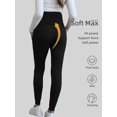 thumbnail image 6 of Beaisland Women's Maternity Pants over The Belly Pregnancy Pants Jogger Sweatpants Workout Activewear Leggings with Pockets 2-Pack, 6 of 6