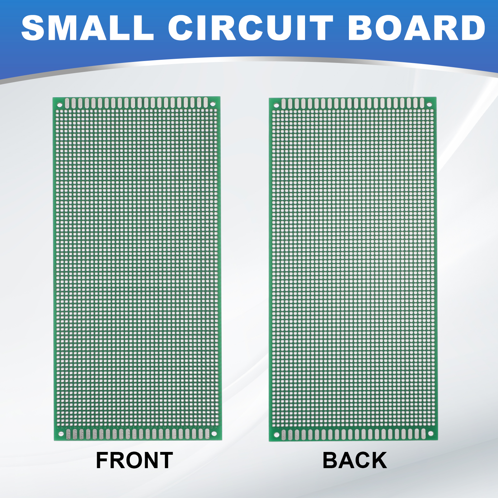 Uxcell 3Pcs Breadboard Solderable 220mm x 100mm Green Circuit PCB Board Double Sided Tin-Plated PCB Prototype Board for Electronics Prototyping, DIY Circuits Projects