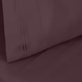 thumbnail image 4 of Superior 1000 Thread Count Egyptian Cotton Pillowcases Soft Breathable Set of 2, Plum, King, 4 of 5