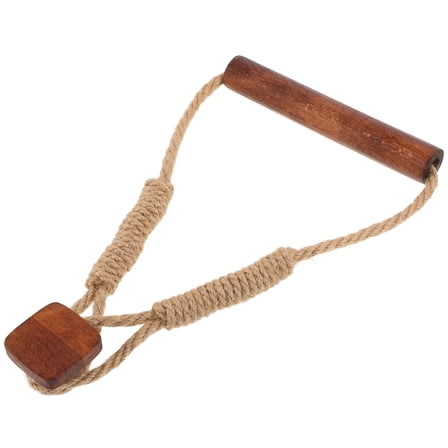 WHAMVOX 1Pack Wooden Toilet Paper Roll Holder 11.8X6.3X0.9In