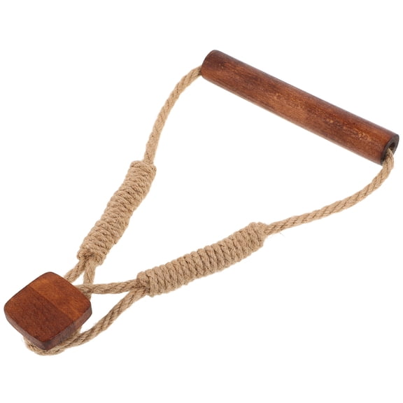 WHAMVOX 1Pack Wooden Toilet Paper Roll Holder 11.8X6.3X0.9In