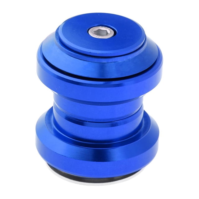 Auriculares De Engranaje Fijo Con Rodamiento Sellado De Bicicleta De Monta?a Con Tapa Superior 34 Mm Azul Sunnimix Auriculares externos para bicicleta