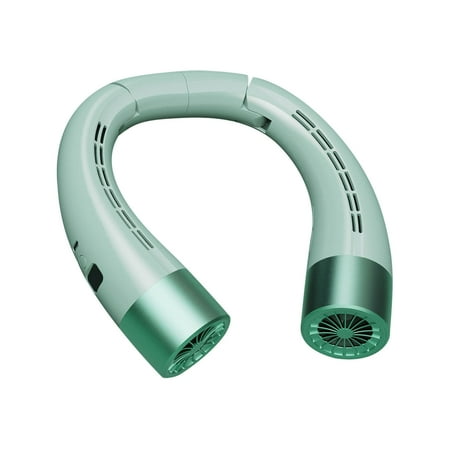 

Foldable Portable USB Mini Mini Fan Silent Leaf Less Hanging