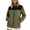 Green#1, variant on Drovellove Plus Size Women's Waterproof Hooded Rain Jacket with Pockets | Lightweight Packable Outdoor Shell for Hiking, Cycling, Camping, and Travel | Breathable Polyester All Season Windbreaker