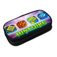 thumbnail image 7 of Geometry Dash Big Capacity Pencil Case, Aesthetic Pen Pouch Storage Bag, Office Supplies Organizer, Pen Cases Pencil Bag with Multiple Compartments, 7 of 7