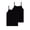 Black, variant on 2 Pack Toddlers Girls Tank Tops Kids Sleeveless Solid Color Basic T-Shirt Summer Casual Undershirt for Infant 1-13 Y