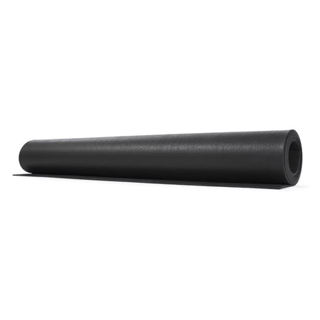 Weider 36” x 78” Black Rubber Equipment Mat  4mm Thickness