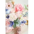 thumbnail image 5 of Rose Mauve Artificial Flowers,Fake Roses Peony and Greenery Combo Box Set for DIY Wedding Bouquets, 5 of 5