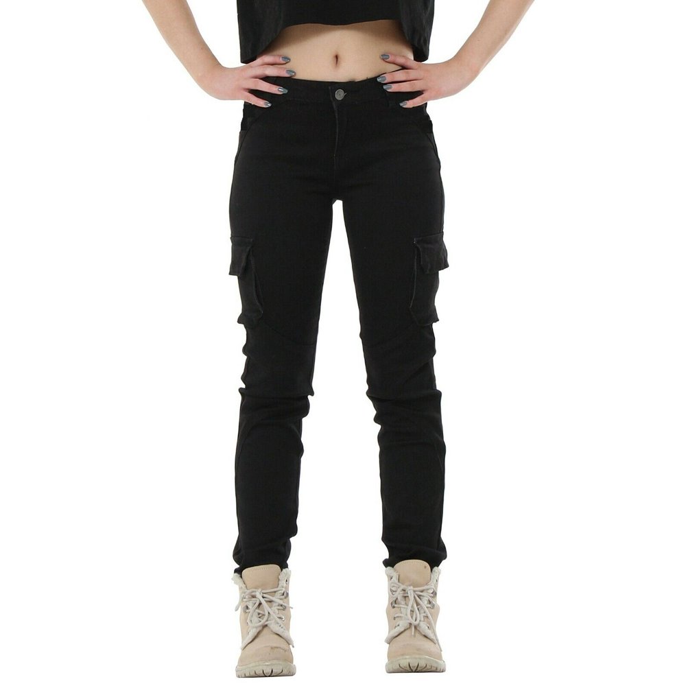 Wax Jean WAX JEAN Women's PREMIUM Womens Stretch Solid Casual Skinny