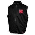 thumbnail image 2 of Men's Franchise Club Black Nebraska Huskers Softshell Full-Zip Vest, 2 of 3