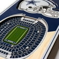 thumbnail image 2 of Dallas Cowboys 6'' x 19'' 3D StadiumView Banner, 2 of 3