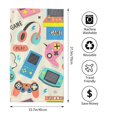 thumbnail image 4 of Kll Playing Video Games Ultra Absorbent & Soft Hand Towels For Bath, Hand, Face, Gym And Spa-27.5x16in, 4 of 9