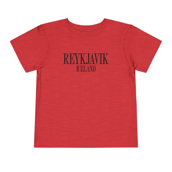 Reykjavik Iceland Toddler Shirt Gifts Boy Girl Size 2T-5T