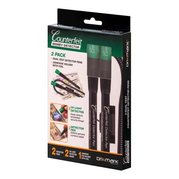 Dri Mark Counterfeit Detector Pens Pack Of 3 Pens - Office Depot
