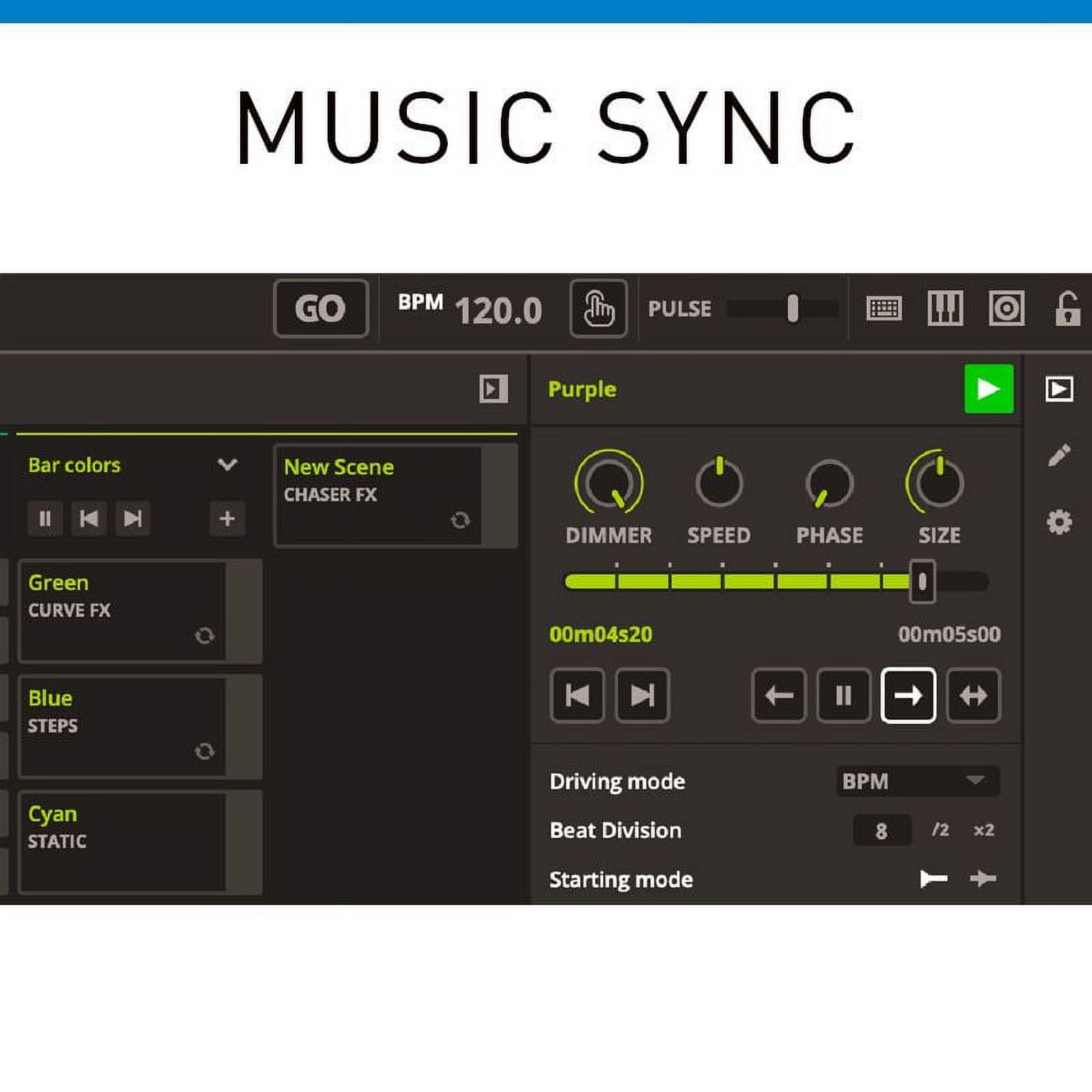 ADJ myDMX 5 DMX Lighting Control Software/Hardware for Mac & PC