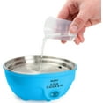 thumbnail image 7 of Nostalgia MyMini 7-Egg Electric Egg Cooker, Blue - Detachable Parts, Alarm Timer, 7 of 7