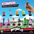 thumbnail image 6 of Miraculous Ladybug Stamps 12pk Adrien Plagg Queen Bee Party Favor Figure Set PMI International, 6 of 7