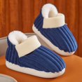 thumbnail image 5 of XXWXYD Kids Cotton Slippers, Comfy House Shoes for Girls Boys, Winter Warm Indoor Bedroom Home Slippers with Memory 𝖥oam Cushion, 5 of 5