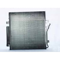 New OEM Grade A/C Condenser Compatible with 2007-2012 Dodge Nitro Jeep Liberty 4.0L 3.7L V6 CH3030229 68003971AC 68033237AB 68003971AB P40572 Direct Fit Replacement