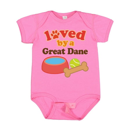 

Inktastic Great Dane Dog Lover Gift Baby Boy or Baby Girl Bodysuit
