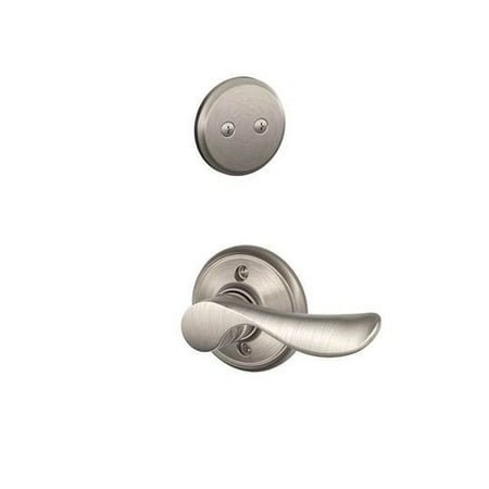 Handed Champagne Interior Pack - Schlage F Series Champagne Dummy Interior Pack
