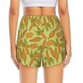 thumbnail image 4 of Xecao's Corn for a double-layer running short for women, perfect for gym, tennis, and more, featuring a convenient pocket., 4 of 9