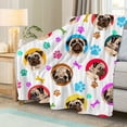 thumbnail image 2 of Yibo Colorful Animals Blanket Flannel Soft and Comfortable Anti-static Bed Sofa Blanket, 2 of 7