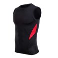 thumbnail image 4 of Iugvhana Compression Tank Top for Men Shapewear Slimming Body Shaper Vest Tummy Control Undershirts Sleeveless Red L, 4 of 5